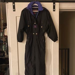 Vintage Skiing One Piece